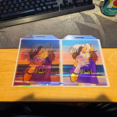 Holographic Con Badges - $75+