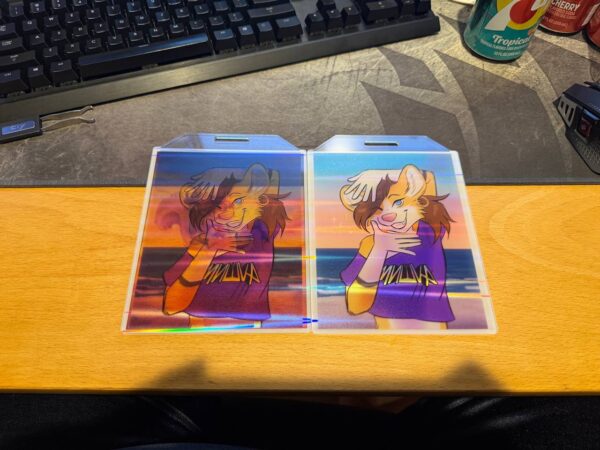 Holographic Con Badges - $75+